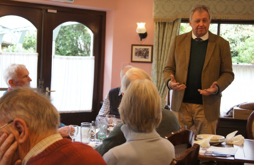 Speaking in North Dorset