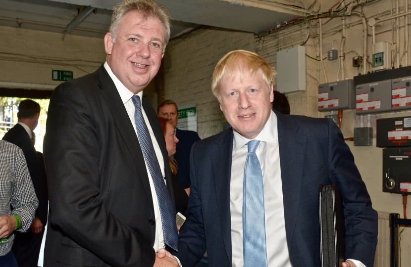 DJS and Boris Johnson - Bournemouth Pavilion