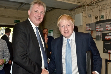 DJS and Boris Johnson - Bournemouth Pavilion